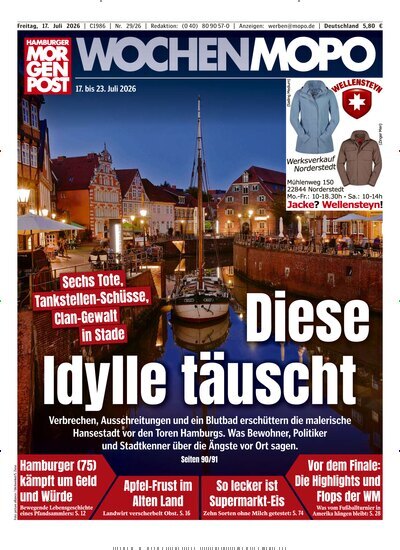 Titelbild der Ausgabe 29/2026 von Hamburger Morgenpost. Diese Zeitschrift und viele weitere Zeitungsabos als Abo oder epaper bei United Kiosk online kaufen.