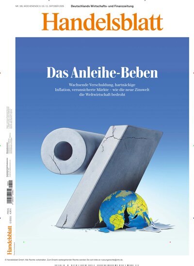 Titelbild der Ausgabe 196/2026 von Handelsblatt. Diese Zeitschrift und viele weitere Zeitungsabos als Abo oder epaper bei United Kiosk online kaufen.