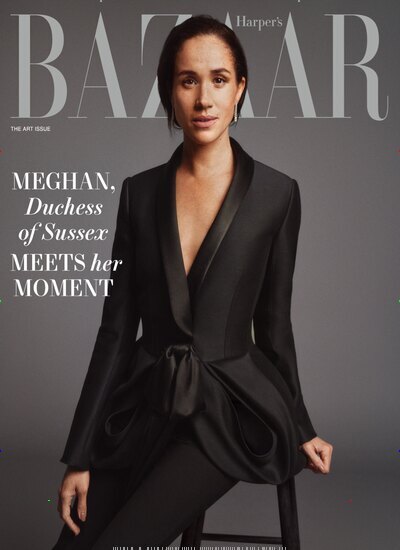Titelbild der Ausgabe 12/2025 von Harpers Bazaar USA. Diese Zeitschrift und viele weitere Modemagazine und DIY-Magazine als Abo oder epaper bei United Kiosk online kaufen.