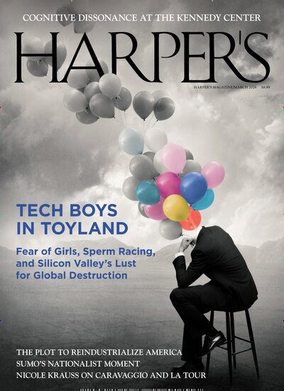 Titelbild der Ausgabe 3/2026 von Harpers Magazine. Diese Zeitschrift und viele weitere Wirtschaftsmagazine und Politikmagazine als Abo oder epaper bei United Kiosk online kaufen.