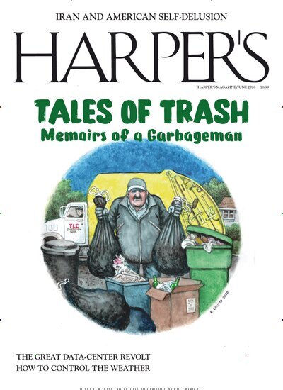 Titelbild der Ausgabe 6/2026 von Harpers Magazine. Diese Zeitschrift und viele weitere Wirtschaftsmagazine und Politikmagazine als Abo oder epaper bei United Kiosk online kaufen.