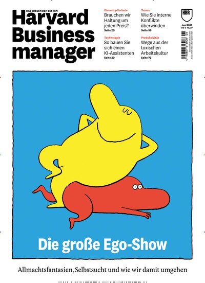 Titelbild der Ausgabe 6/2025 von Harvard Business manager. Diese Zeitschrift und viele weitere Wirtschaftsmagazine und Politikmagazine als Abo oder epaper bei United Kiosk online kaufen.