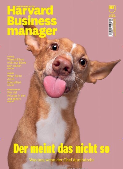 Titelbild der Ausgabe 6/2026 von Harvard Business manager. Diese Zeitschrift und viele weitere Wirtschaftsmagazine und Politikmagazine als Abo oder epaper bei United Kiosk online kaufen.