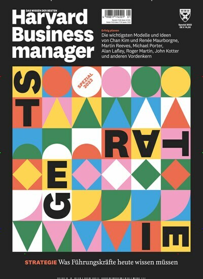 Titelbild der Ausgabe 1/2023 von Harvard Businessmanager Sonderheft. Diese Zeitschrift und viele weitere Wirtschaftsmagazine und Politikmagazine als Abo oder epaper bei United Kiosk online kaufen.