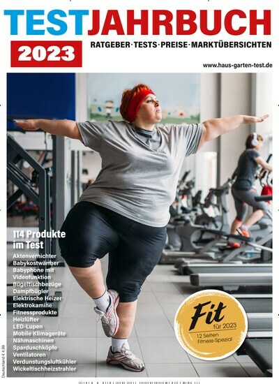 Titelbild der Ausgabe 1/2023 von Haus & Garten Test Testjahrbuch. Diese Zeitschrift und viele weitere Wirtschaftsmagazine und Politikmagazine als Abo oder epaper bei United Kiosk online kaufen.