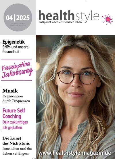 Titelbild der Ausgabe 4/2025 von healthstyle. Diese Zeitschrift und viele weitere Elternzeitschriften und Tierzeitschriften als Abo oder epaper bei United Kiosk online kaufen.