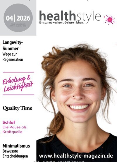Titelbild der Ausgabe 4/2026 von healthstyle. Diese Zeitschrift und viele weitere Elternzeitschriften und Tierzeitschriften als Abo oder epaper bei United Kiosk online kaufen.