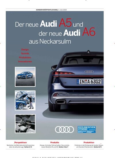 Titelbild der Ausgabe 152/2025 von Heilbronner Stimme Ausgabe Landkreis Ost. Diese Zeitschrift und viele weitere Zeitungsabos als Abo oder epaper bei United Kiosk online kaufen.
