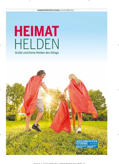 Titelbild der Ausgabe 246/2025 von Heilbronner Stimme Stadtausgabe. Diese Zeitschrift und viele weitere Zeitungsabos als Abo oder epaper bei United Kiosk online kaufen.