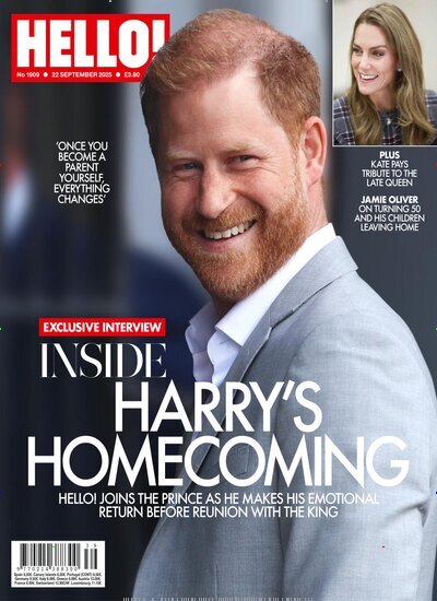 Titelbild der Ausgabe 38/2025 von Hello magazine. Diese Zeitschrift und viele weitere Lifestylemagazine und Peoplemagazine als Abo oder epaper bei United Kiosk online kaufen.