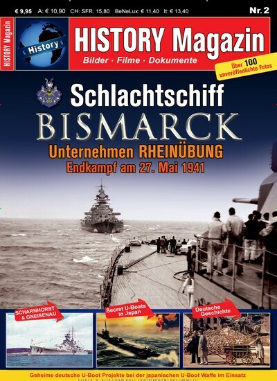 Titelbild der Ausgabe 2/2022 von History Magazin. Diese Zeitschrift und viele weitere Reisemagazine, Freizeitmagazine und Wissensmagazine als Abo oder epaper bei United Kiosk online kaufen.