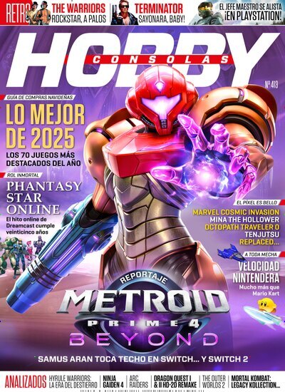 Titelbild der Ausgabe 11/2025 von Hobby Consolas. Diese Zeitschrift und viele weitere Computerzeitschriften, Tabletmagazine und Smartphonemagazine als Abo oder epaper bei United Kiosk online kaufen.