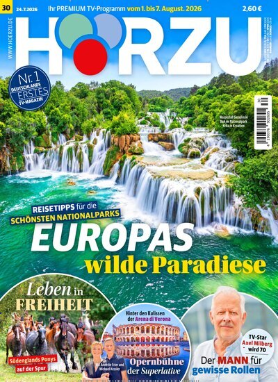 Titelbild der Ausgabe 30/2026 von HÖRZU. Diese Zeitschrift und viele weitere Programmzeitschriften als Abo oder epaper bei United Kiosk online kaufen.