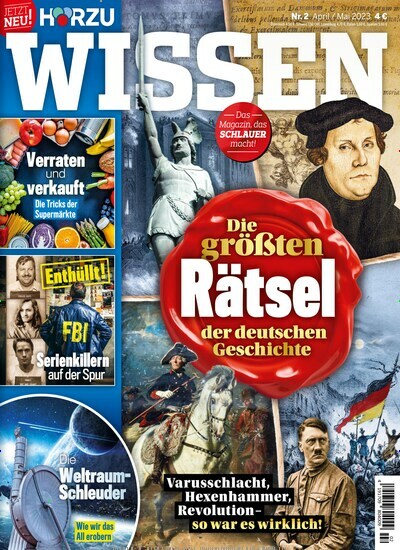 Titelbild der Ausgabe 2/2023 von HÖRZU Wissen. Diese Zeitschrift und viele weitere Reisemagazine, Freizeitmagazine und Wissensmagazine als Abo oder epaper bei United Kiosk online kaufen.