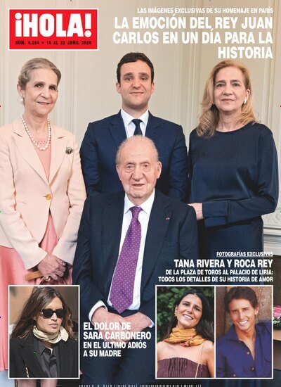 Titelbild der Ausgabe 15/2026 von Hola. Diese Zeitschrift und viele weitere Lifestylemagazine und Peoplemagazine als Abo oder epaper bei United Kiosk online kaufen.