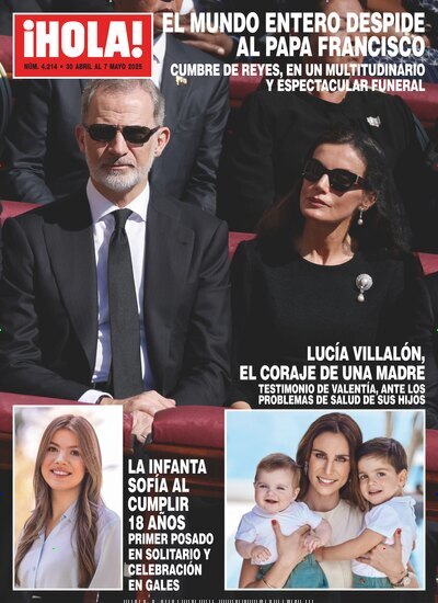 Titelbild der Ausgabe 18/2025 von Hola. Diese Zeitschrift und viele weitere Lifestylemagazine und Peoplemagazine als Abo oder epaper bei United Kiosk online kaufen.