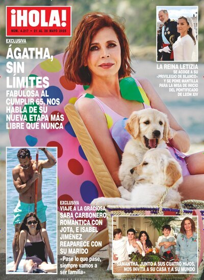 Titelbild der Ausgabe 21/2025 von Hola. Diese Zeitschrift und viele weitere Lifestylemagazine und Peoplemagazine als Abo oder epaper bei United Kiosk online kaufen.