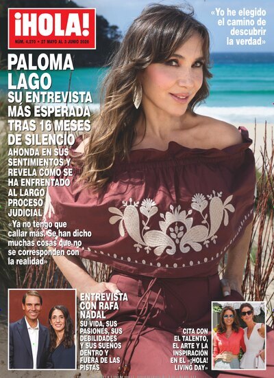 Titelbild der Ausgabe 21/2026 von Hola. Diese Zeitschrift und viele weitere Lifestylemagazine und Peoplemagazine als Abo oder epaper bei United Kiosk online kaufen.