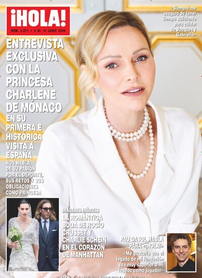 Titelbild der Ausgabe 22/2026 von Hola. Diese Zeitschrift und viele weitere Lifestylemagazine und Peoplemagazine als Abo oder epaper bei United Kiosk online kaufen.