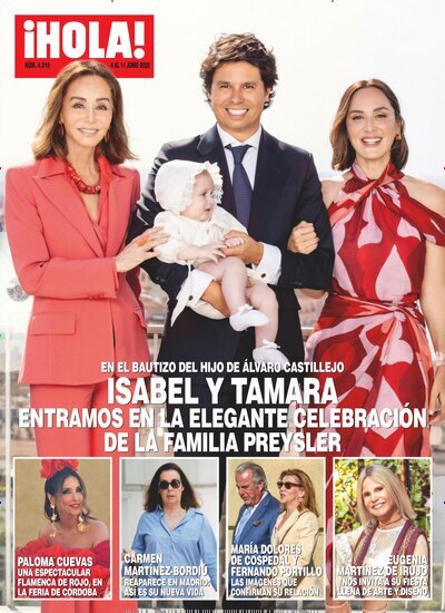 Titelbild der Ausgabe 23/2025 von Hola. Diese Zeitschrift und viele weitere Lifestylemagazine und Peoplemagazine als Abo oder epaper bei United Kiosk online kaufen.