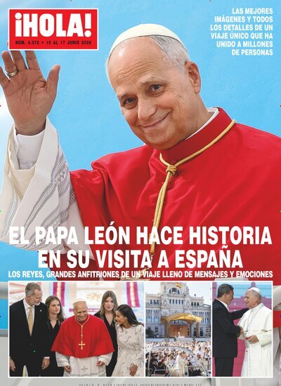 Titelbild der Ausgabe 23/2026 von Hola. Diese Zeitschrift und viele weitere Lifestylemagazine und Peoplemagazine als Abo oder epaper bei United Kiosk online kaufen.