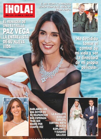 Titelbild der Ausgabe 25/2026 von Hola. Diese Zeitschrift und viele weitere Lifestylemagazine und Peoplemagazine als Abo oder epaper bei United Kiosk online kaufen.