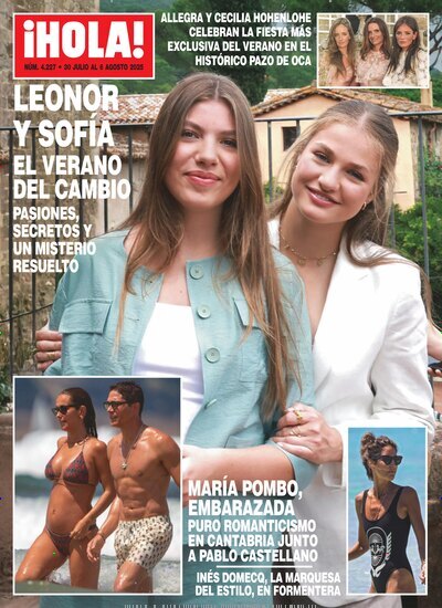 Titelbild der Ausgabe 31/2025 von Hola. Diese Zeitschrift und viele weitere Lifestylemagazine und Peoplemagazine als Abo oder epaper bei United Kiosk online kaufen.