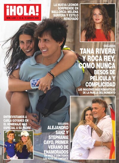 Titelbild der Ausgabe 32/2026 von Hola. Diese Zeitschrift und viele weitere Lifestylemagazine und Peoplemagazine als Abo oder epaper bei United Kiosk online kaufen.