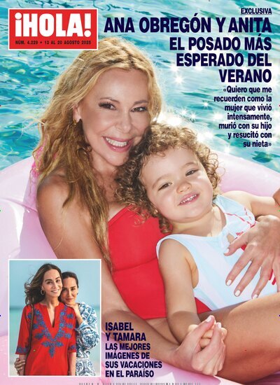 Titelbild der Ausgabe 33/2025 von Hola. Diese Zeitschrift und viele weitere Lifestylemagazine und Peoplemagazine als Abo oder epaper bei United Kiosk online kaufen.