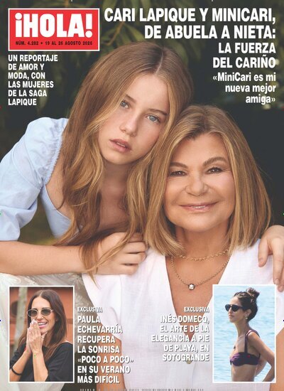 Titelbild der Ausgabe 33/2026 von Hola. Diese Zeitschrift und viele weitere Lifestylemagazine und Peoplemagazine als Abo oder epaper bei United Kiosk online kaufen.