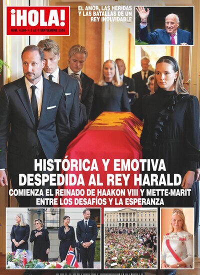 Titelbild der Ausgabe 35/2026 von Hola. Diese Zeitschrift und viele weitere Lifestylemagazine und Peoplemagazine als Abo oder epaper bei United Kiosk online kaufen.