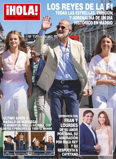 Titelbild der Ausgabe 37/2026 von Hola. Diese Zeitschrift und viele weitere Lifestylemagazine und Peoplemagazine als Abo oder epaper bei United Kiosk online kaufen.
