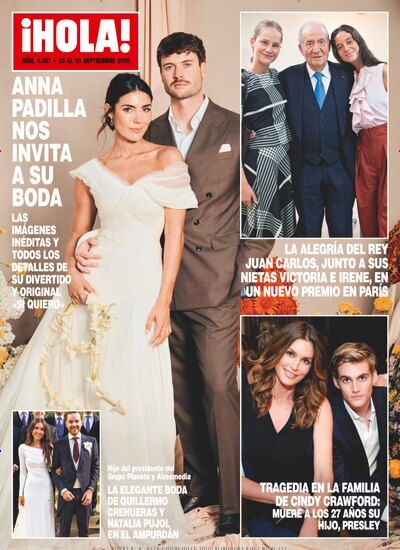Titelbild der Ausgabe 38/2026 von Hola. Diese Zeitschrift und viele weitere Lifestylemagazine und Peoplemagazine als Abo oder epaper bei United Kiosk online kaufen.