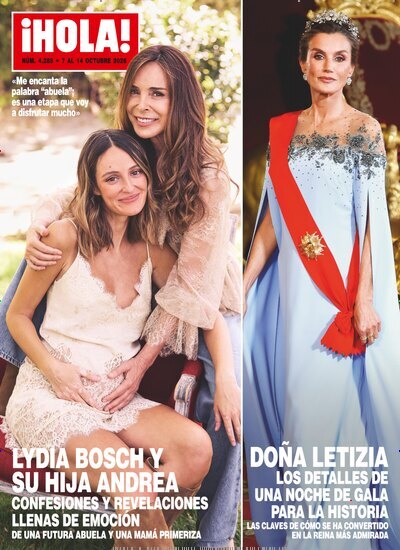 Titelbild der Ausgabe 40/2026 von Hola. Diese Zeitschrift und viele weitere Lifestylemagazine und Peoplemagazine als Abo oder epaper bei United Kiosk online kaufen.