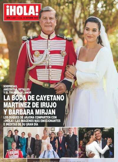 Titelbild der Ausgabe 41/2025 von Hola. Diese Zeitschrift und viele weitere Lifestylemagazine und Peoplemagazine als Abo oder epaper bei United Kiosk online kaufen.