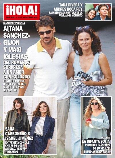Titelbild der Ausgabe 42/2026 von Hola. Diese Zeitschrift und viele weitere Lifestylemagazine und Peoplemagazine als Abo oder epaper bei United Kiosk online kaufen.