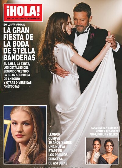 Titelbild der Ausgabe 44/2025 von Hola. Diese Zeitschrift und viele weitere Lifestylemagazine und Peoplemagazine als Abo oder epaper bei United Kiosk online kaufen.