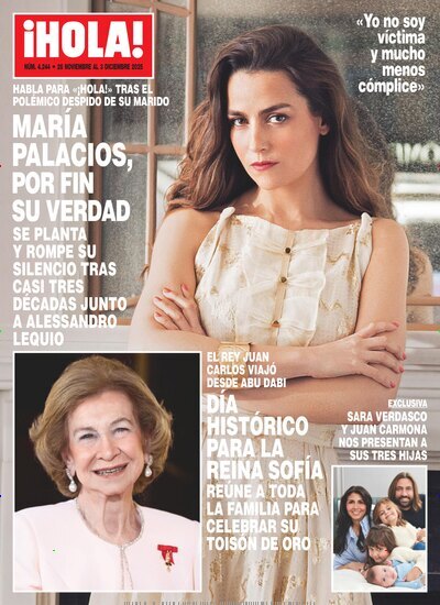 Titelbild der Ausgabe 48/2025 von Hola. Diese Zeitschrift und viele weitere Lifestylemagazine und Peoplemagazine als Abo oder epaper bei United Kiosk online kaufen.