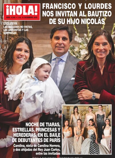 Titelbild der Ausgabe 49/2025 von Hola. Diese Zeitschrift und viele weitere Lifestylemagazine und Peoplemagazine als Abo oder epaper bei United Kiosk online kaufen.