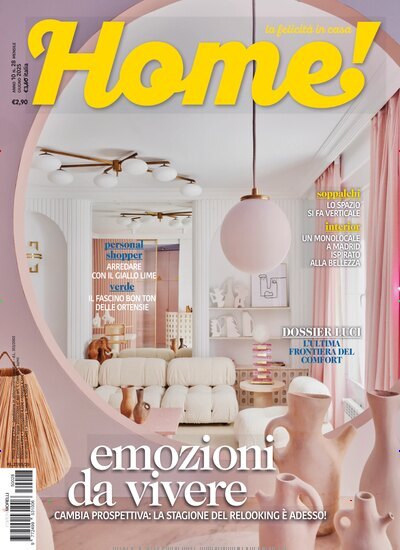 Titelbild der Ausgabe 5/2025 von Home! Italien. Diese Zeitschrift und viele weitere Gartenzeitschriften und Wohnzeitschriften als Abo oder epaper bei United Kiosk online kaufen.