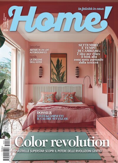 Titelbild der Ausgabe 7/2025 von Home! Italien. Diese Zeitschrift und viele weitere Gartenzeitschriften und Wohnzeitschriften als Abo oder epaper bei United Kiosk online kaufen.