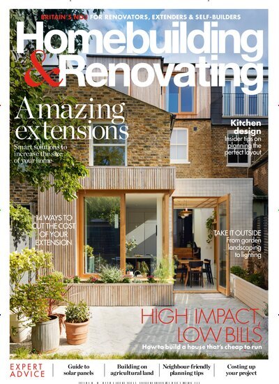 Titelbild der Ausgabe 9/2025 von Homebuilding & Renovating. Diese Zeitschrift und viele weitere Gartenzeitschriften und Wohnzeitschriften als Abo oder epaper bei United Kiosk online kaufen.