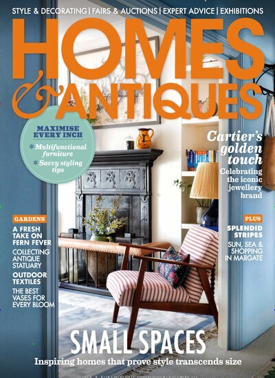 Titelbild der Ausgabe 7/2025 von Homes & Antiques. Diese Zeitschrift und viele weitere Gartenzeitschriften und Wohnzeitschriften als Abo oder epaper bei United Kiosk online kaufen.