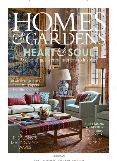 Titelbild der Ausgabe 319/2026 von Homes & Gardens UK. Diese Zeitschrift und viele weitere Gartenzeitschriften und Wohnzeitschriften als Abo oder epaper bei United Kiosk online kaufen.
