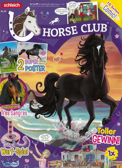 Titelbild der Ausgabe 47/2023 von Horse Club. Diese Zeitschrift und viele weitere Jugendzeitschriften und Kinderzeitschriften als Abo oder epaper bei United Kiosk online kaufen.