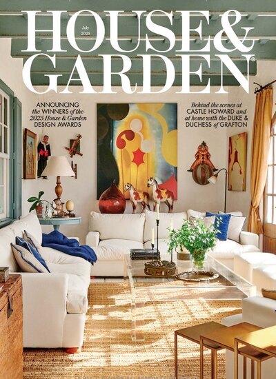 Titelbild der Ausgabe 7/2025 von House & Garden. Diese Zeitschrift und viele weitere Gartenzeitschriften und Wohnzeitschriften als Abo oder epaper bei United Kiosk online kaufen.