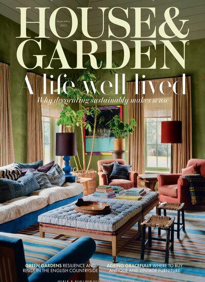 Titelbild der Ausgabe 9/2025 von House & Garden. Diese Zeitschrift und viele weitere Gartenzeitschriften und Wohnzeitschriften als Abo oder epaper bei United Kiosk online kaufen.