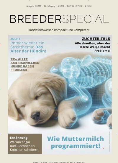 Titelbild der Ausgabe 4/2025 von HundeWelt BREEDERSPECIAL. Diese Zeitschrift und viele weitere Elternzeitschriften und Tierzeitschriften als Abo oder epaper bei United Kiosk online kaufen.