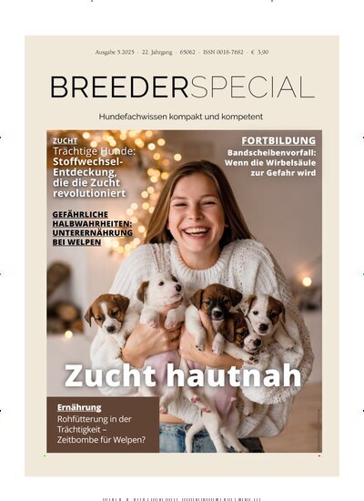 Titelbild der Ausgabe 5/2025 von HundeWelt BREEDERSPECIAL. Diese Zeitschrift und viele weitere Elternzeitschriften und Tierzeitschriften als Abo oder epaper bei United Kiosk online kaufen.