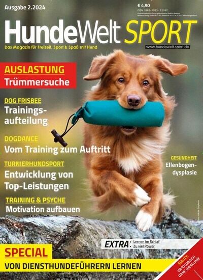 Titelbild der Ausgabe 2/2024 von HundeWelt SPORT. Diese Zeitschrift und viele weitere Elternzeitschriften und Tierzeitschriften als Abo oder epaper bei United Kiosk online kaufen.